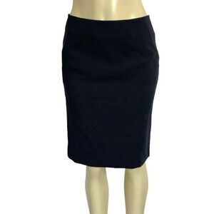 Victor Alfaro 8‎ black pencil skirt